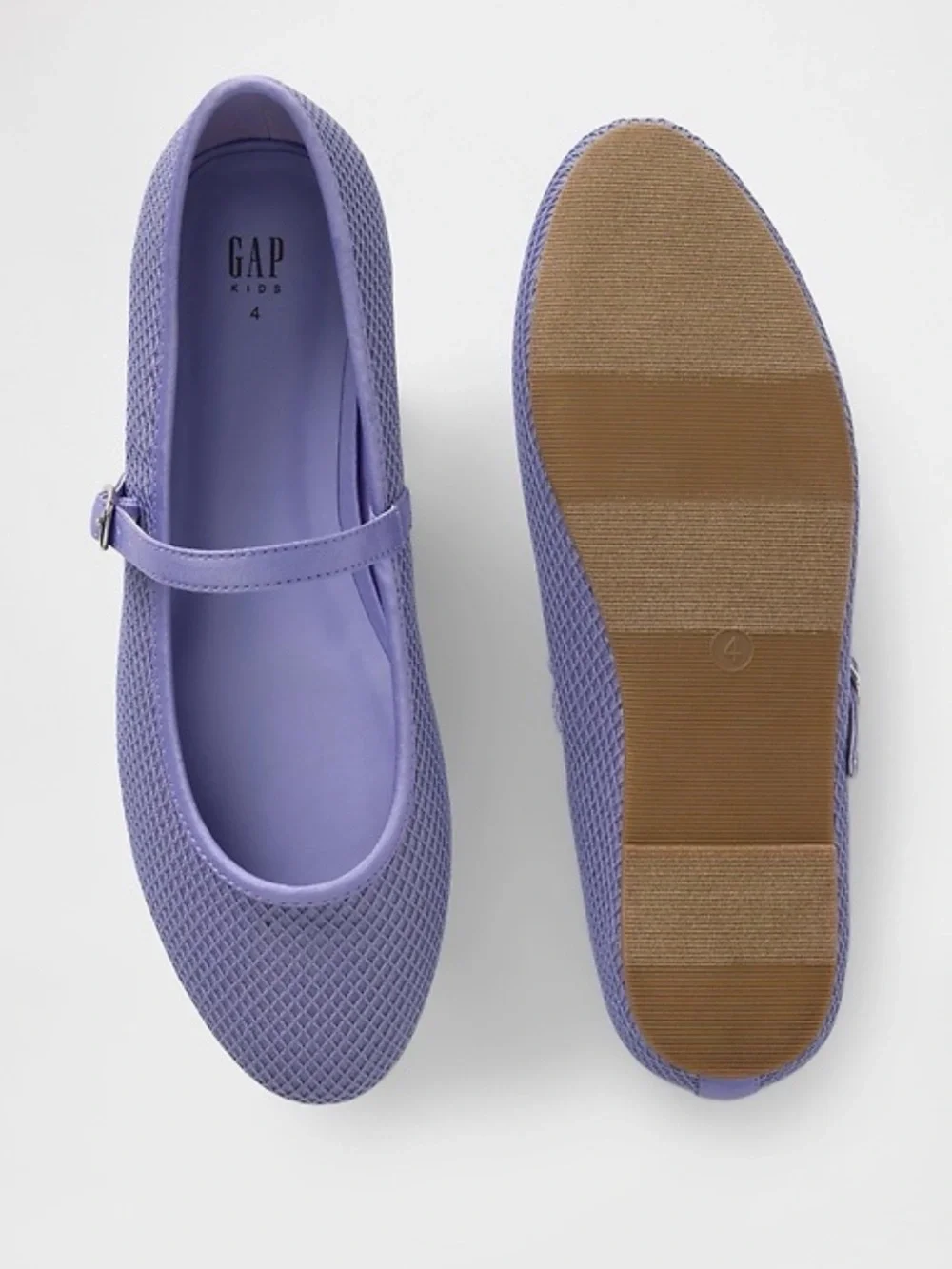 GAP Kids Mary Jane Flats In Warm Violet Dress up, Casual, Easter, Party NWOT